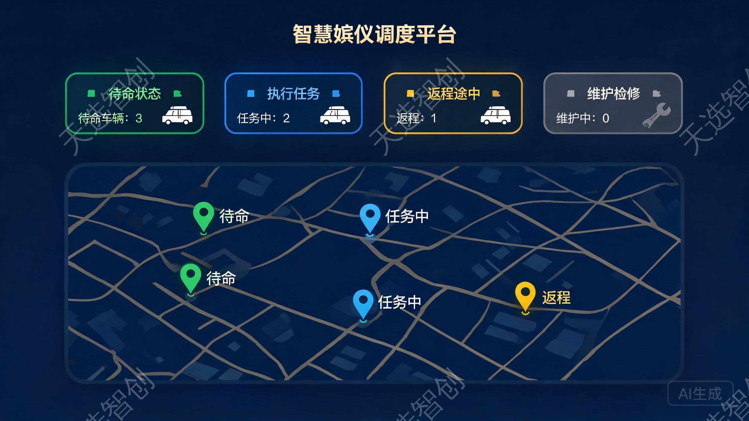 接运任务自动派发:遗体接运从"电话调度"到"系统派单"