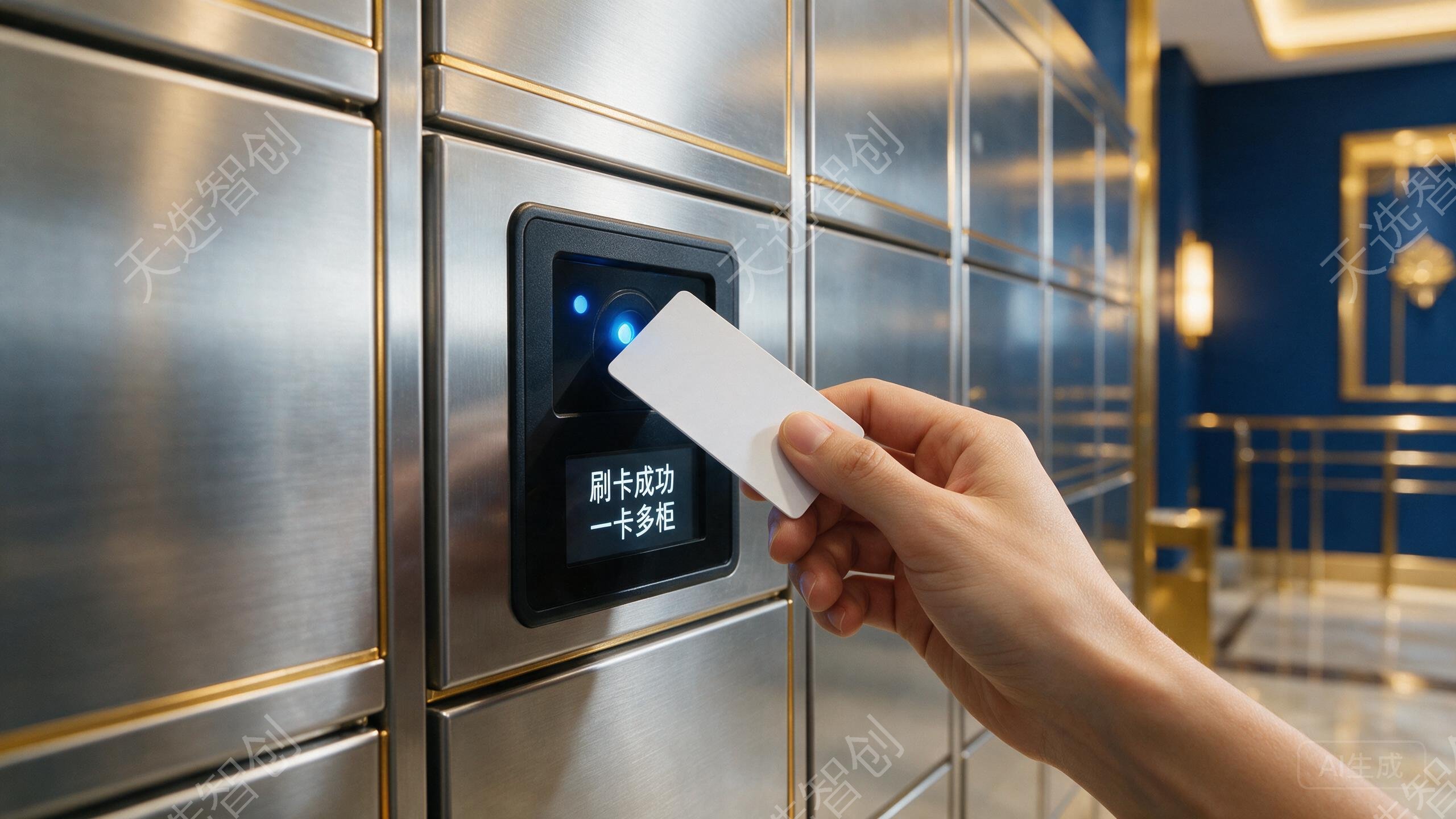 IC卡开柜:一卡多柜管理