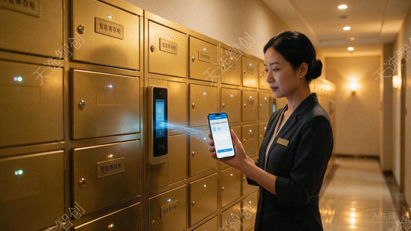 远程开柜授权:管理员不必到现场