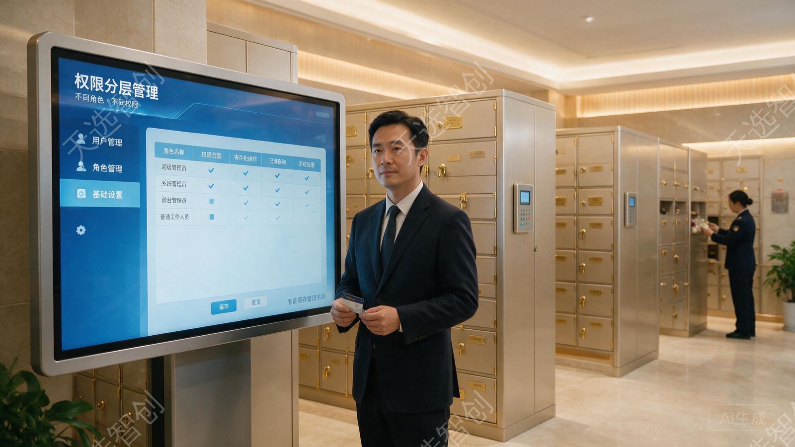 权限分层管理:不同角色不同权限