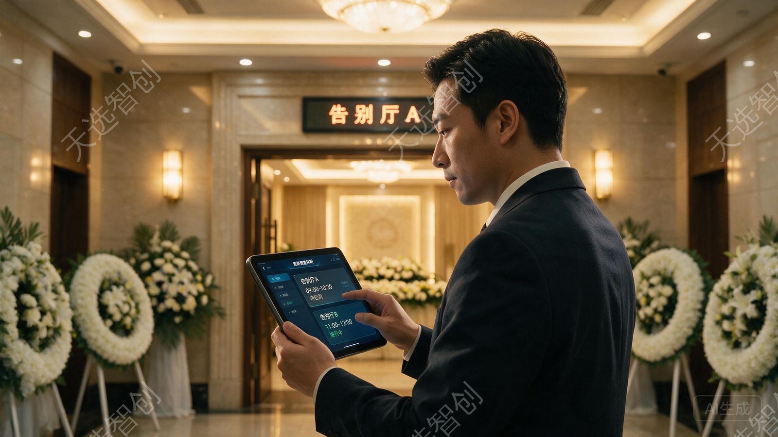 告别厅智能排期:让每一场告别都准时、有序、不冲突