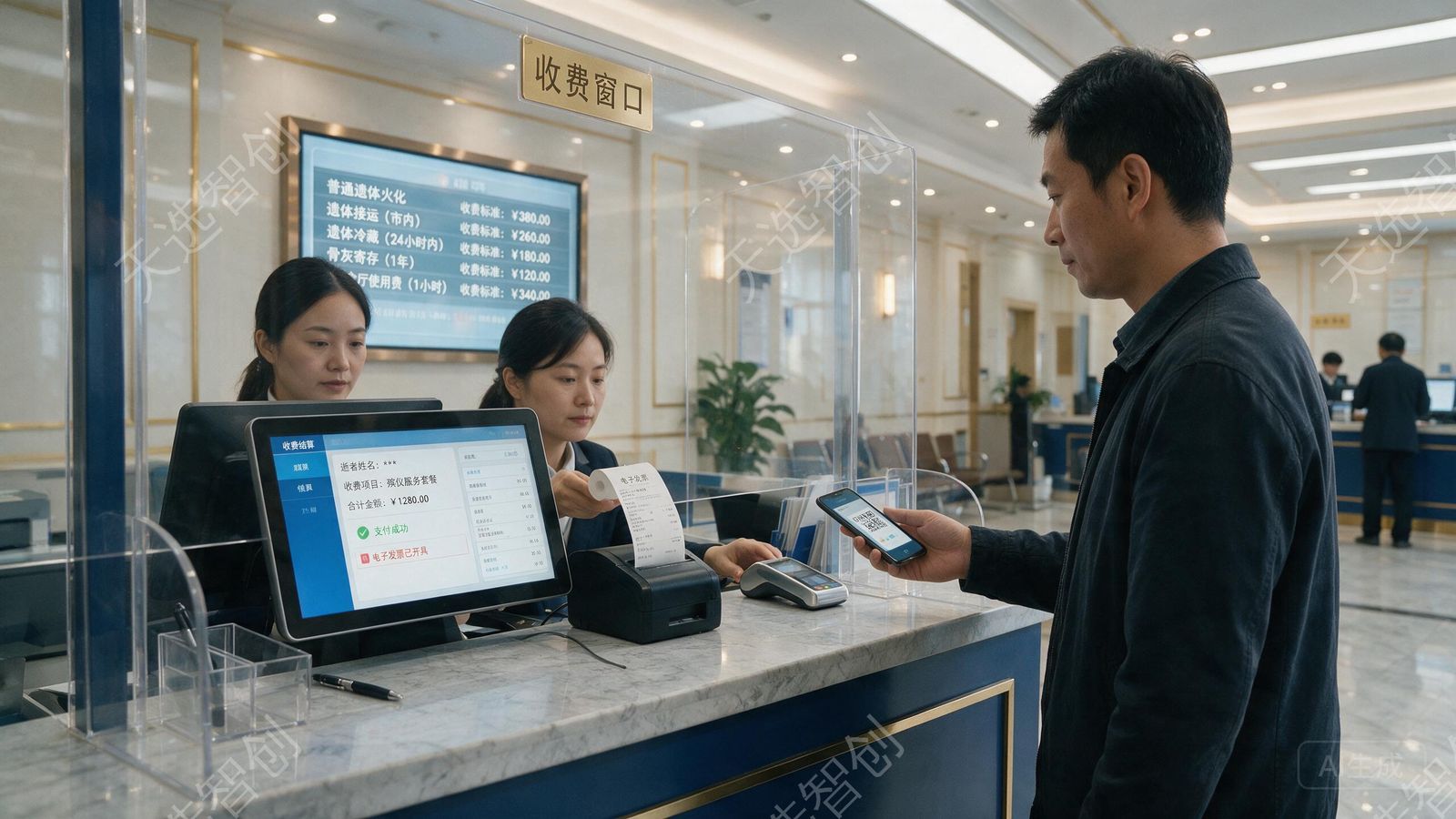 收费结算与电子发票:殡仪馆费用管理的数字化闭环
